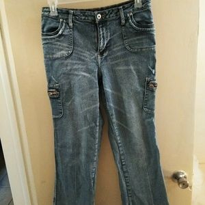 La blues stretch jeans